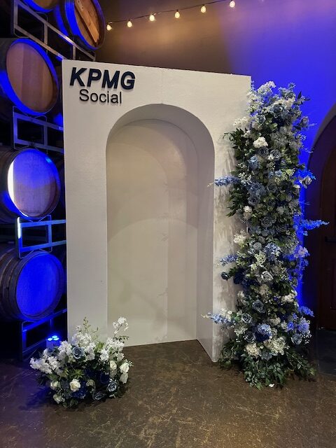 Dimensional 3D wall panel installation with layered textures